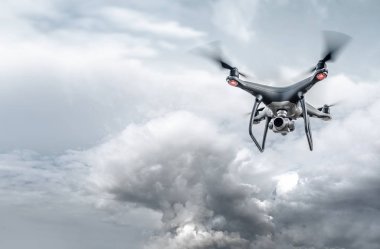 gökyüzünde robot.