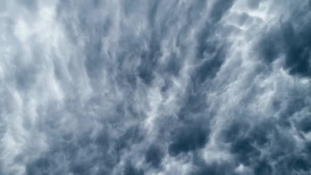 Cronologia do céu nublado . — Vídeo de Stock