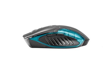 bilgisayar faresi beyaz arkaplanda izole edildi.