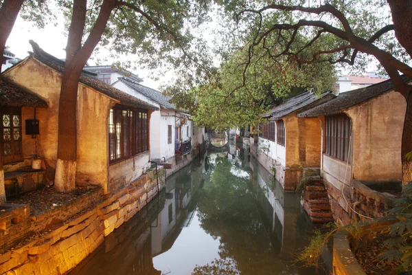 江蘇省 中国の伝統的な中国建築 — ストック写真