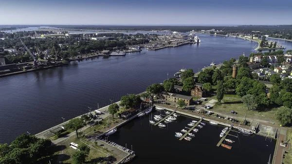 Swinoujscie Polské Přímořské Letovisko Pobřeží Baltského Moře — Stock fotografie