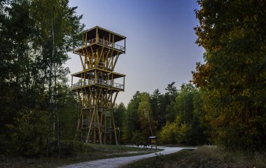 Muskau bir babina maden - eski açık döküm - geo park - kemer benim - muzakow, leknica, yeni balıkçıllar
