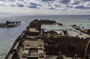 Baltık Denizi'ndeki Hel yarımadasındaki batık körfezi, Orp Wicher, Orp Grom