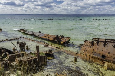 Baltık Denizi'ndeki Hel yarımadasındaki batık körfezi, Orp Wicher, Orp Grom