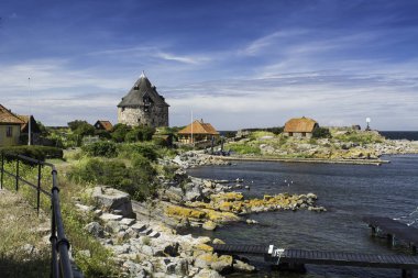 Christianso - Baltık Denizi'nde Bornholm yanında pitoresk bir Danimarka adası