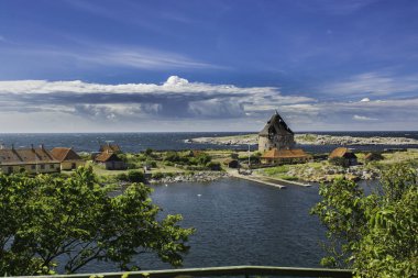 Christianso - Baltık Denizi'nde Bornholm yanında pitoresk bir Danimarka adası