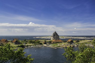 Christianso - Baltık Denizi'nde Bornholm yanında pitoresk bir Danimarka adası