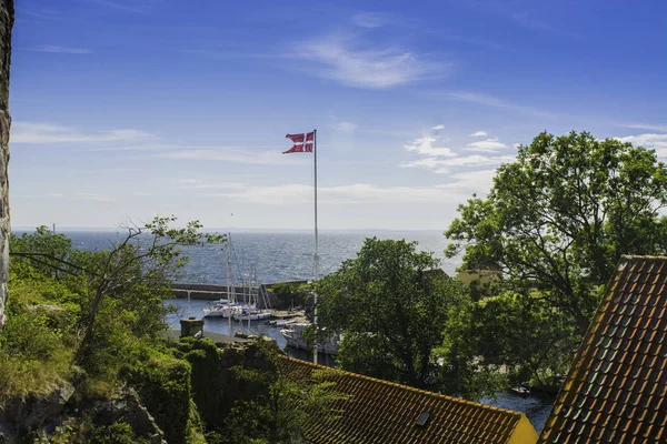 Christianso Uma Pitoresca Ilha Dinamarquesa Lado Bornholm Mar Báltico — Fotografia de Stock