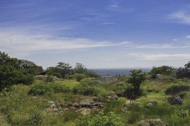 Christianso - Baltık Denizi'nde Bornholm yanında pitoresk bir Danimarka adası