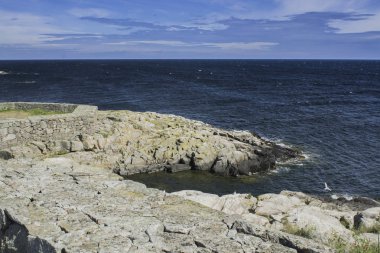 Christianso - Baltık Denizi'nde Bornholm yanında pitoresk bir Danimarka adası
