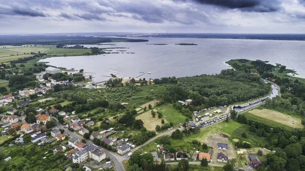 Stepnica Miasto Port Morski Przystań Zalew Szczecińskim — Zdjęcie stockowe