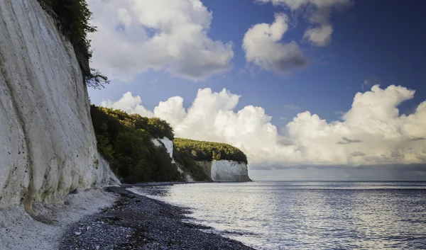 Rugen Adası 'nın Tebeşir Kayalıkları, Baltık Denizi' ndeki Dev Kayalar, Jasmund Ulusal Parkı, Rugen Adası, Rgen