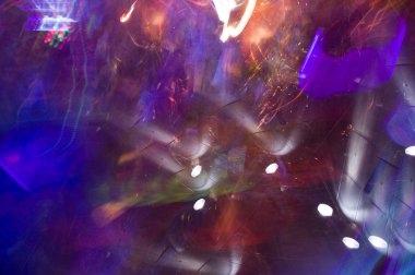 Renkli arka plan tasarımı için. Bulanık ışık ve shift etkileri.