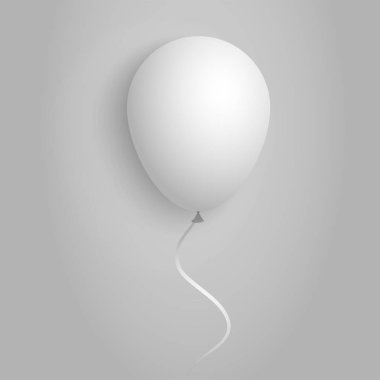 Beyaz bir arka plan üzerinde beyaz balon. Sperm bir balon şeklinde kartvizit infertilite Kliniği için harika bir fikir olduğunu jinekolog.