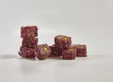 arka planda türk geleneksel tatlı