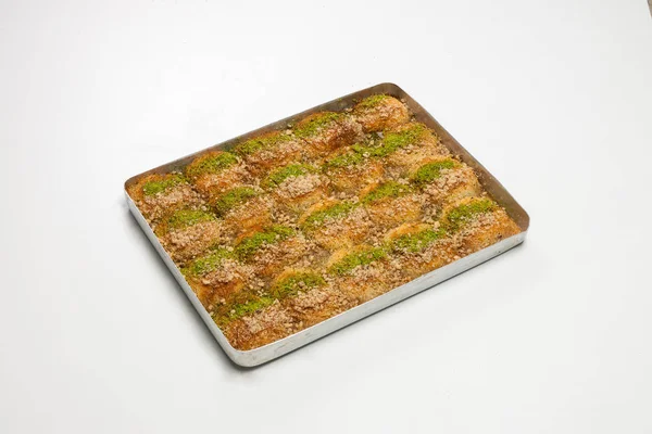 Turkse Traditionele Dessert Achtergrond — Stockfoto