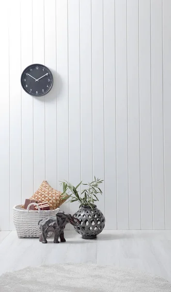 Decoración Del Reloj Pared Habitación — Foto de Stock