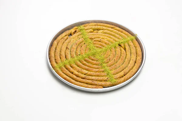 Turkse Traditionele Dessert Achtergrond — Stockfoto