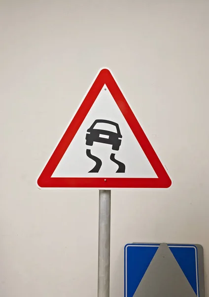 Verkehrszeichen Hintergrund Nahaufnahme — Stockfoto