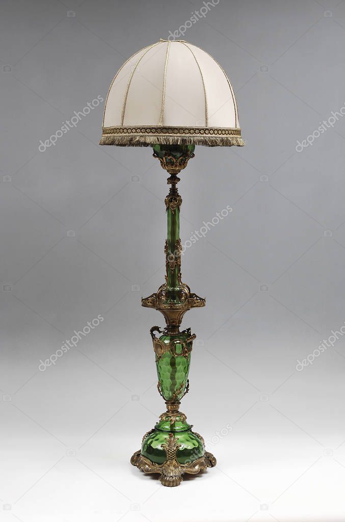 antique Floor Lamp isolated