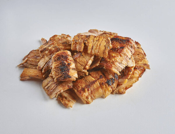 Isolated  doner on white background