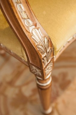 Koltuk kolu, ahşap konsept..