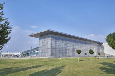 Uçak yapımı dekoratif mimari.