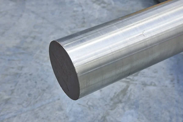 Metal Steel Profile Pipe Industry Production — Stock Photo, Image