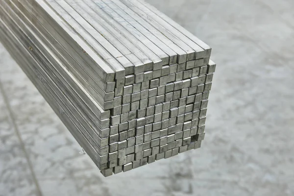 Metal Steel Profile Industry Production — Stock Photo, Image
