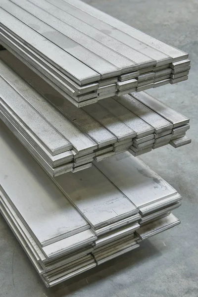 Metal Steel Profile Industry Production — Stock Photo, Image