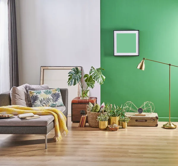Dekorative Moderne Zimmer Interieur Möbelstil — Stockfoto