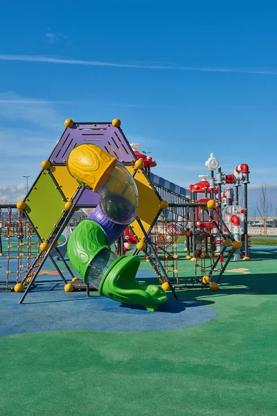 Moderní Dětský Park Nového Stylu — Stock fotografie