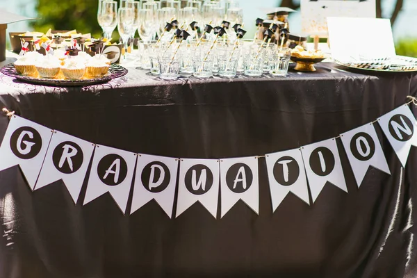 Glasses Table — Stock Photo, Image