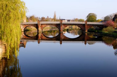Buccluech Cadde Köprüsü nehir Nith, İskoçya Dumfries inşa Mimar Thomas Boyd tarafından 1793 yılında üzerinden