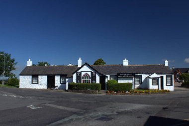 Bir dünya ünlü düğün mekanı, eski demirci dükkanında Gretna Green, İskoçya. 