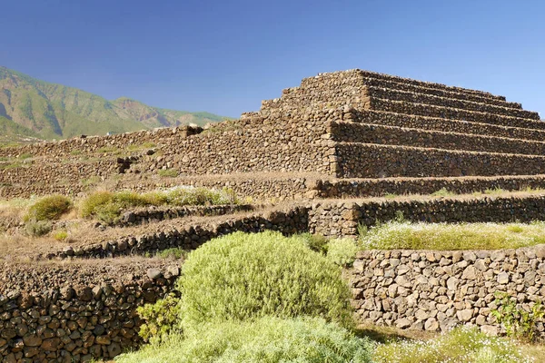 Pyramiden Von Guirmar Guirmar Teneriffa Spanien — Stockfoto