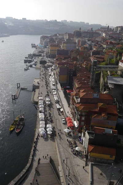 Río Duero Oporto Portugal — Foto de Stock