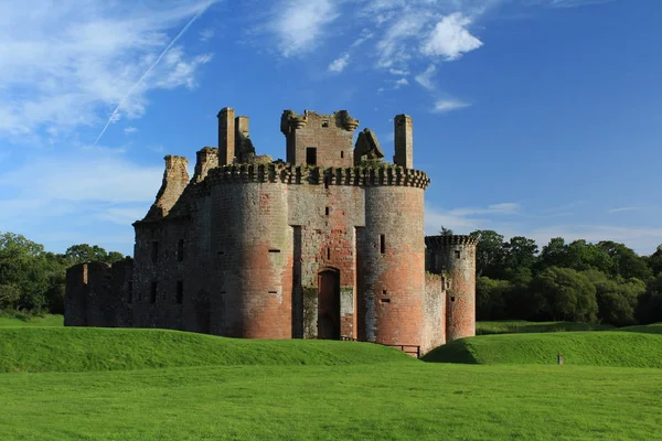 Caerlaverock Castle, Dumfries, İskoçya