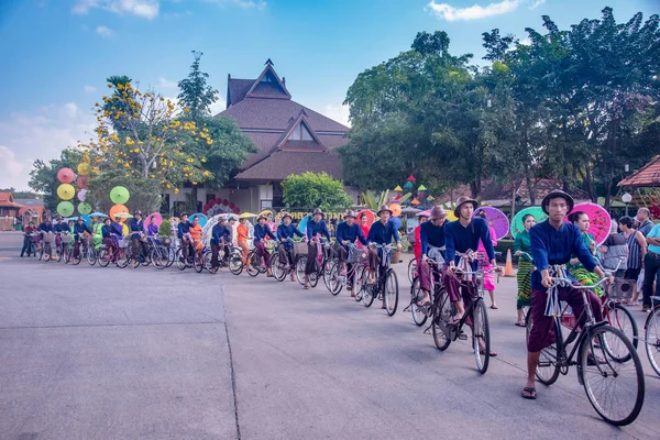 Chiang Mai Thailand January 2019 36Th Anniversary Borsang Umbrella Festival — Stock Photo, Image