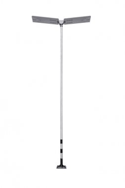 izole sokak ışık kutup.