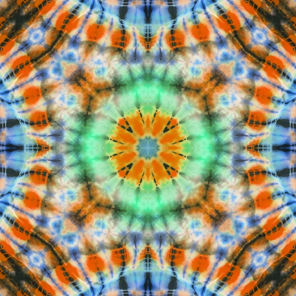Caleidoscopio abstracto o patrón sin fin . — Foto de Stock