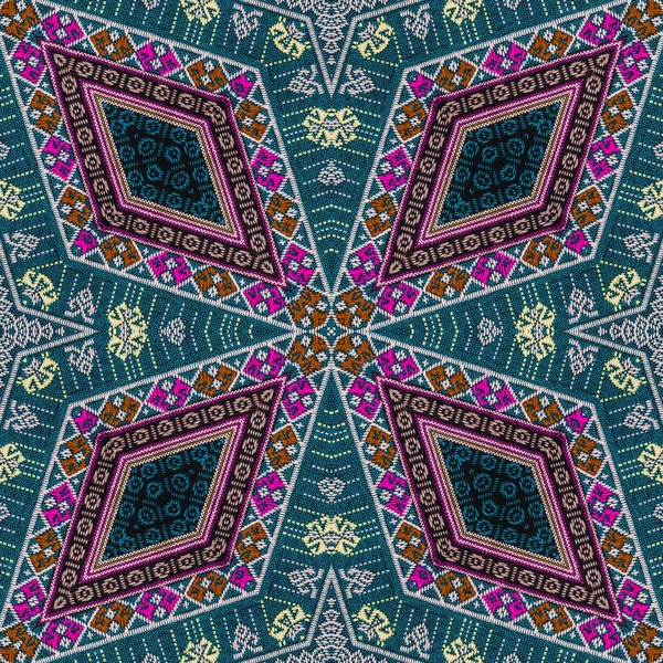 Buntes abstraktes Kaleidoskop oder endlose Muster — Stockfoto
