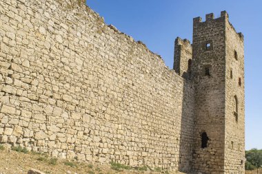 Feodosia, Kırım - 11 Eylül 2019 Eski Ceneviz Kalesi