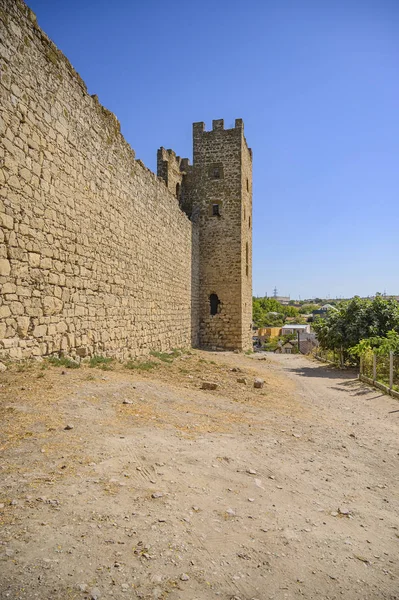 Feodosia Crimeia Setembro 2019 Fortaleza Genovesa Velha — Fotografia de Stock