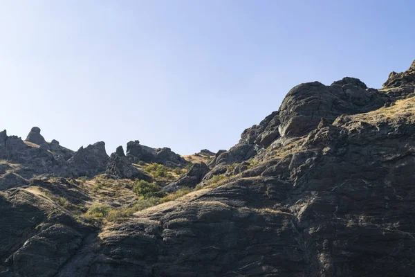Kara Dag Mountains View Rocks Sea Crimea — Stock Photo, Image