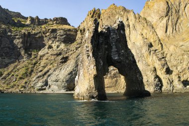 Altın Kapı Kayası, Kara-Dag Dağları, Kırım