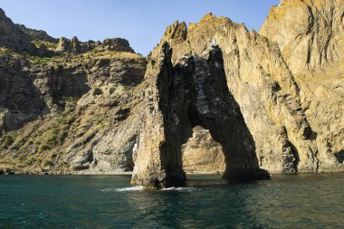 Altın Kapı Kayası, Kara-Dag Dağları, Kırım