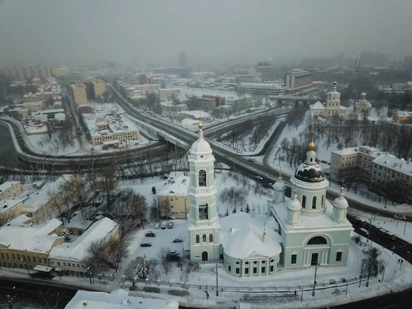 Панорамный Город Москва — стоковое фото