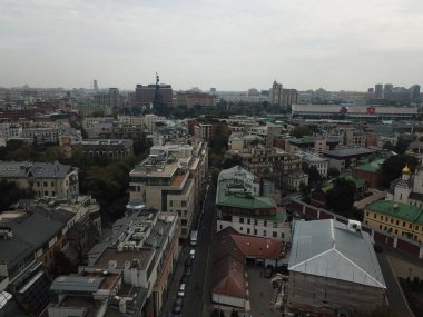 Helikopter panorama Moskova versite