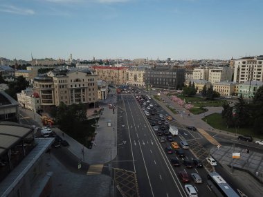 Helikopter panorama Moskova versite